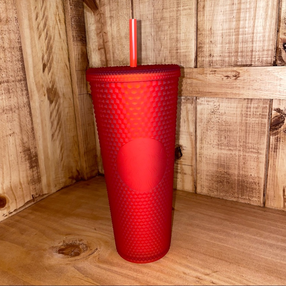 NWT Starbucks Matte Red 2021 Valentine’s Tumbler